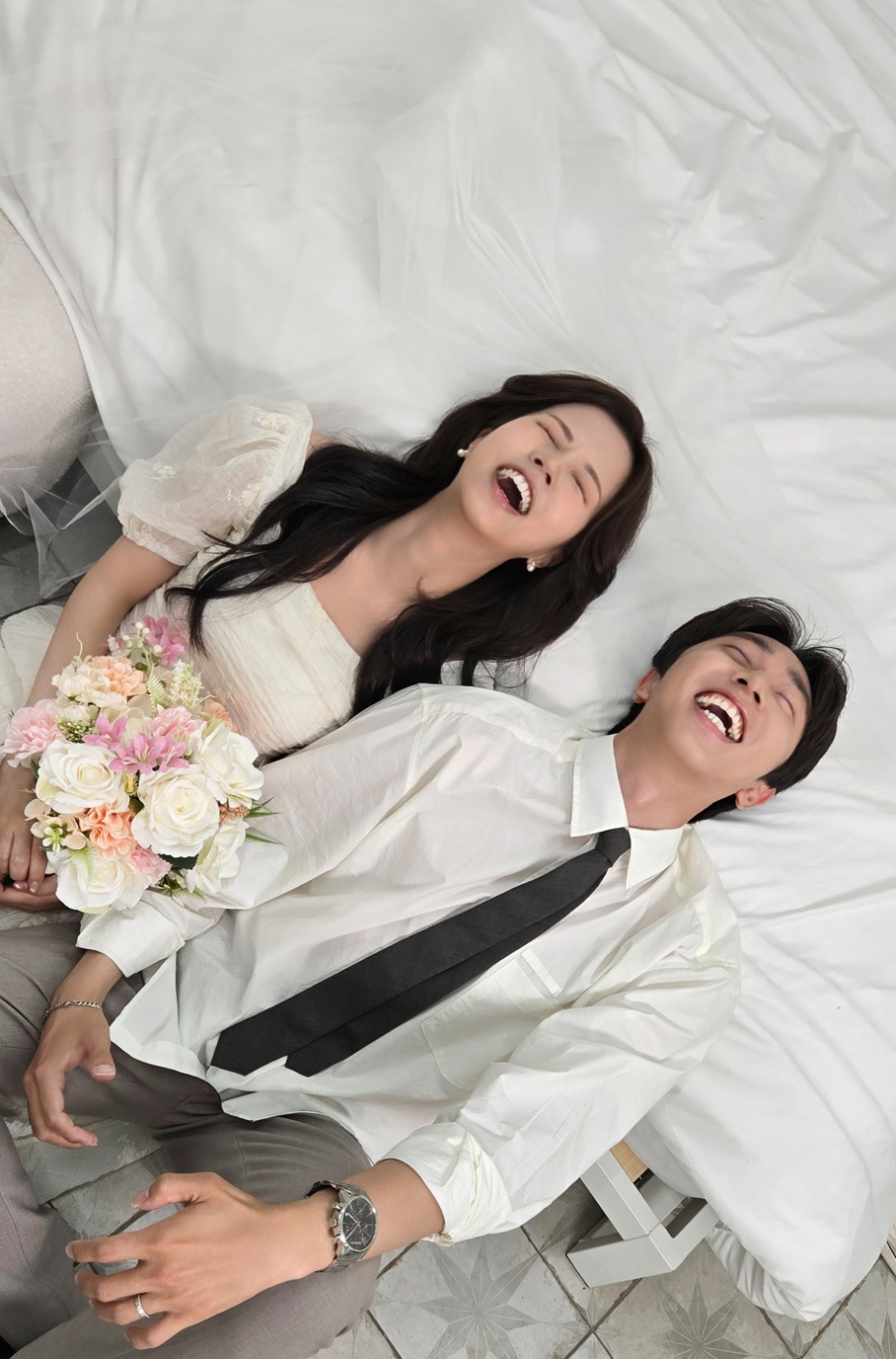 엔딩 웨딩 사진